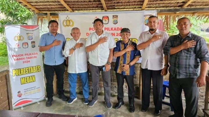 Polrestabes Medan Aktifkan Pojok Pilkada Damai