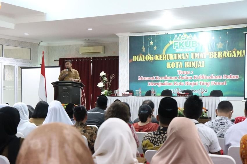 Plt Wali Kota Binjai: Dialog Antar Agama Jadi Peran Penting Perkuat Kerukunan