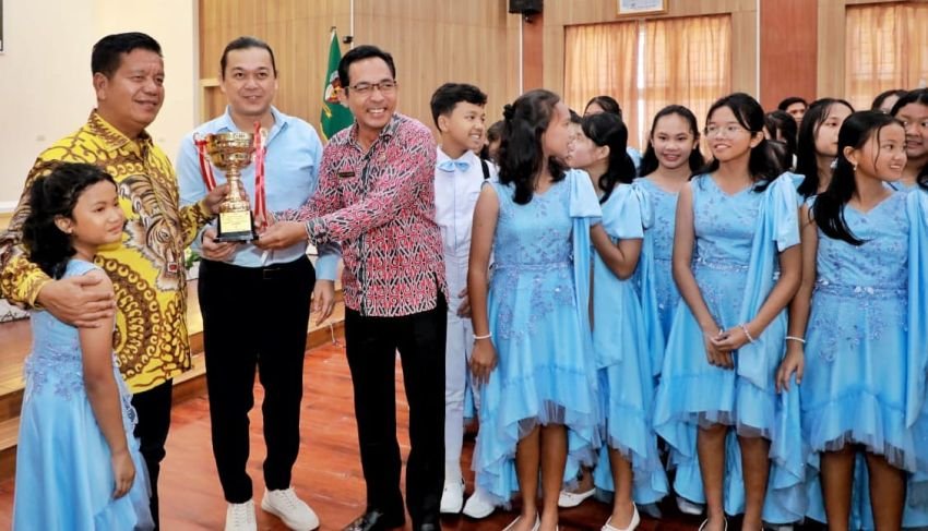 Pesparawi Tingkat Prov Sumut Berakhir, Kabupaten Simalungun Juara-I Kategori Anak