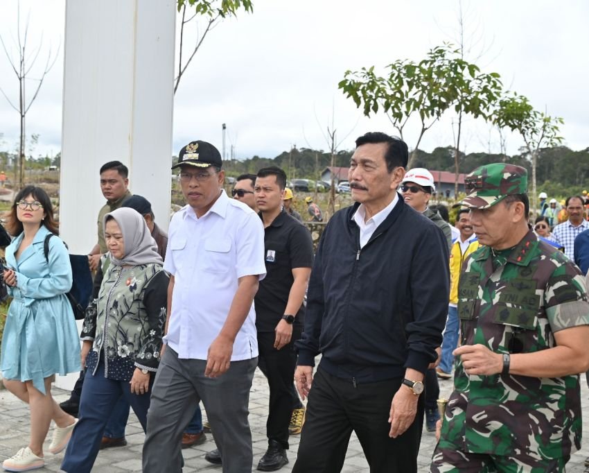 Menko Marves Tinjau TSTH2 dan Food Estate di Humbahas
