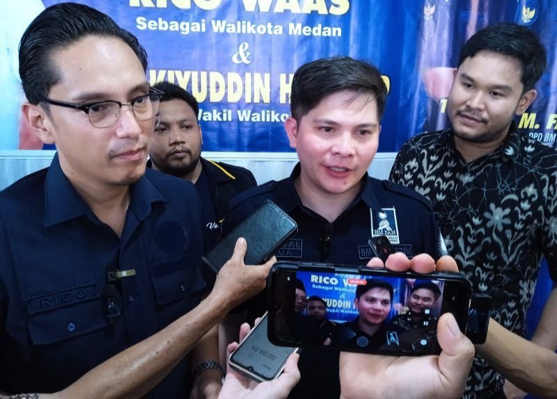 Deklarasikan Dukungan, M Faisal: BM PAN Akan All Out Menangkan Rico - Zaki di Pilkada 2024