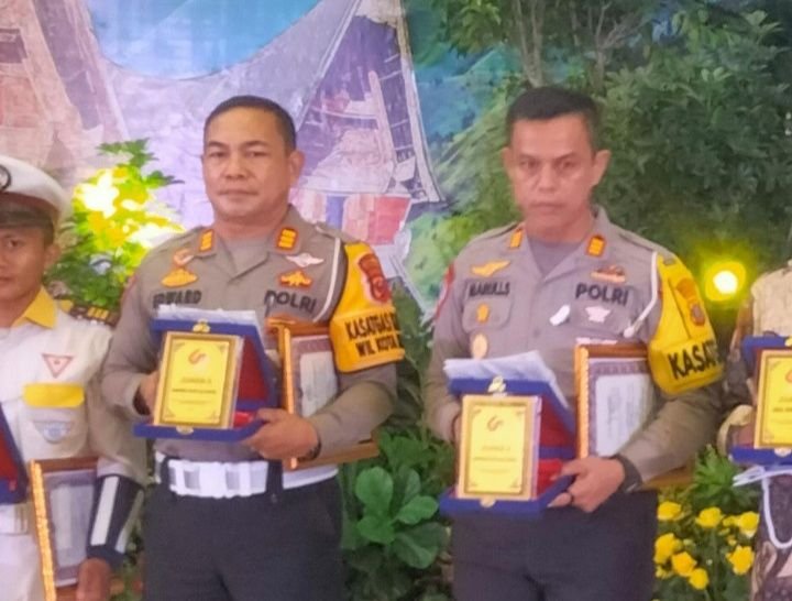 Lomba Kampung Tertib Lalu Lintas Polda Sumut, Polres Pelabuhan Belawan Raih Juara II