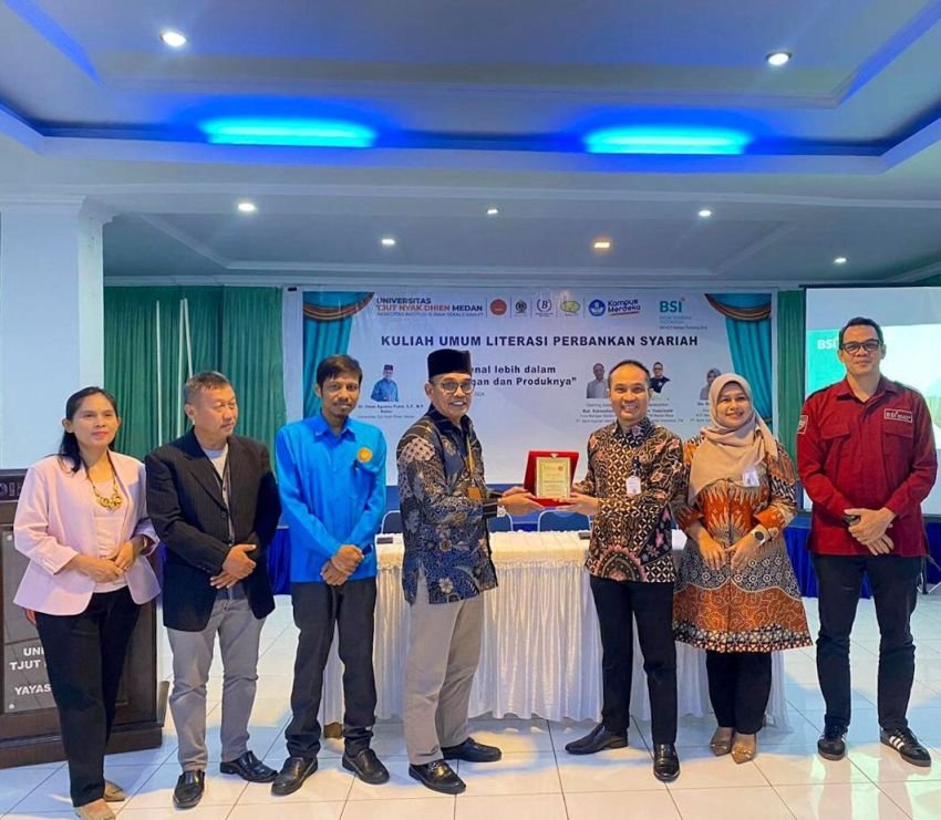 Universitas Tjut Nyak Dhien dan BSI Gelar Kuliah Umum Perbankan Syariah