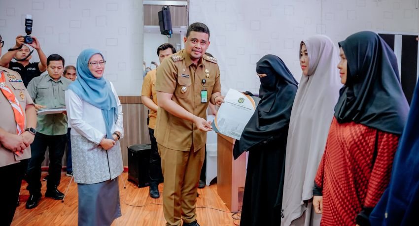55.000 Siswa SD & SMP Terima Program BSM, Bobby Nasution: Pergunakan dengan Baik