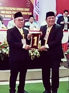 KPU Padangsidimpuan Tetapkan Irsan Efendi Nomor Satu di Padangsidimpuan.