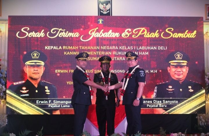 Yohanes Dias Sanyoto Pimpin Rutan Kelas I Labuhan Deli