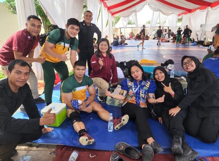 Henry Petugas Lapas Narkotika Kelas IIA Samarinda Ukir Prestasi Dicabor Gulat di PON XXI Aceh-Sumut 2024