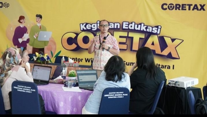 DJP Sumut I Selenggarakan Edukasi Coretax untuk Wajib Pajak