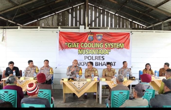Jelang Pilkada Serentak Tahun 2024, Kapolres Pakpak Bharat Cooling Sistym Nusantara