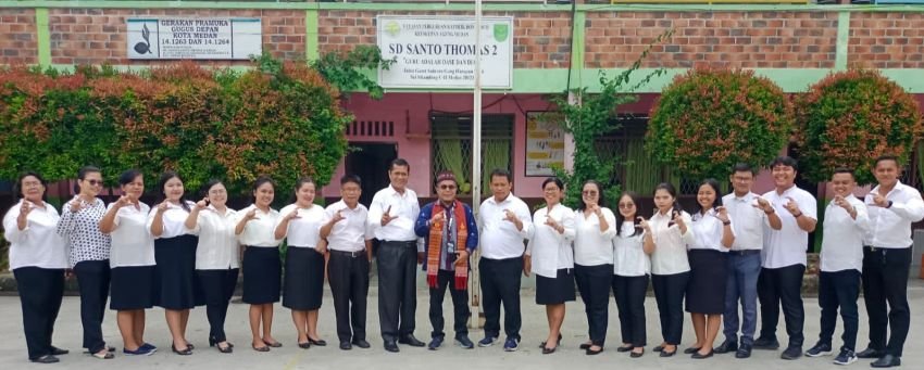 SD Santo Thomas 2 Medan Laksanakan Penguatan Karakter Stakeholder Sekolah Berbasis Nilai-Nilai Budaya Lokal Batak