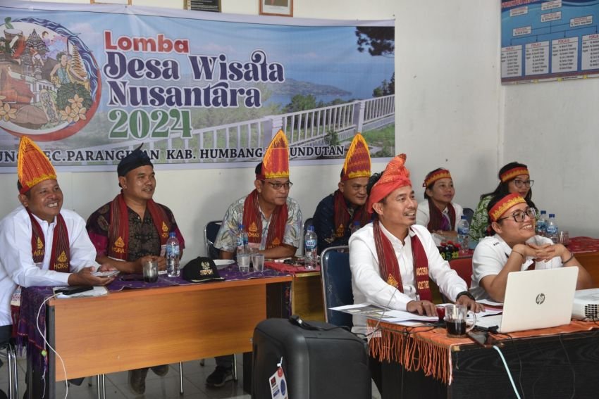 Desa Pearung Humbahas Masuk Nominasi Lomba Desa Wisata Nusantara 2024