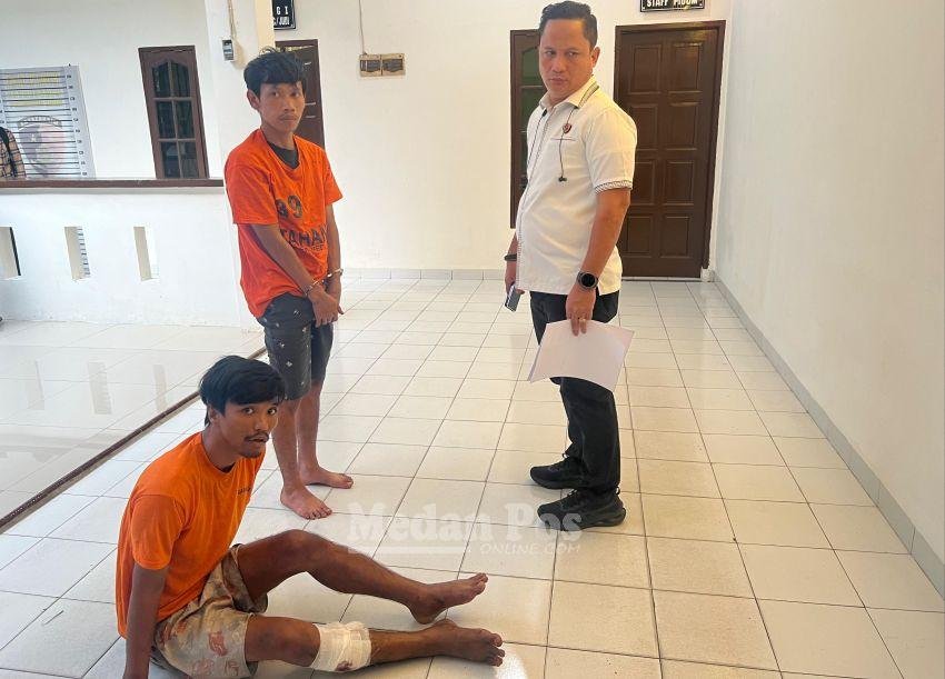 Polisi Tembak Pelaku Begal Ancam Sepasang Kekasih Pakai Celurit di Jalan Cemara