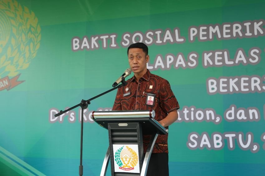 Optimalkan Fungsi Pemasyarakatan, Lapas Kelas IIA Pematangsiantar Bersama Dr&rsquo;s Koffie Foundation Berikan Pemeriksaan Kesehatan Gratis Kepada Warga Bin