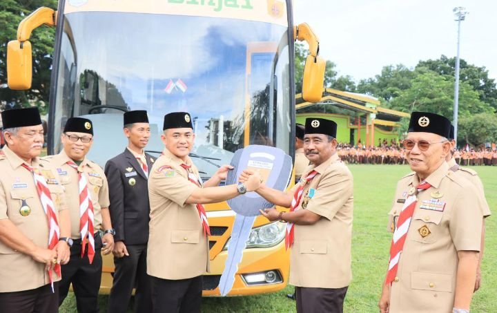 Wali Kota Binjai Pimpin Upacara Peringatan Hari Pramuka Ke-63 Tahun 2024