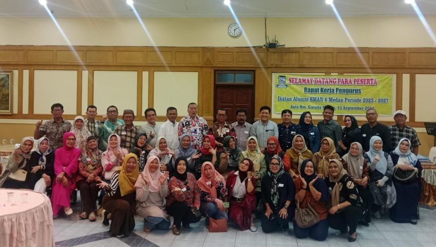 IKAL SMA Negeri 6 Medan Gelar Raker, Perkuat Struktur Pengurus dan Organisasi