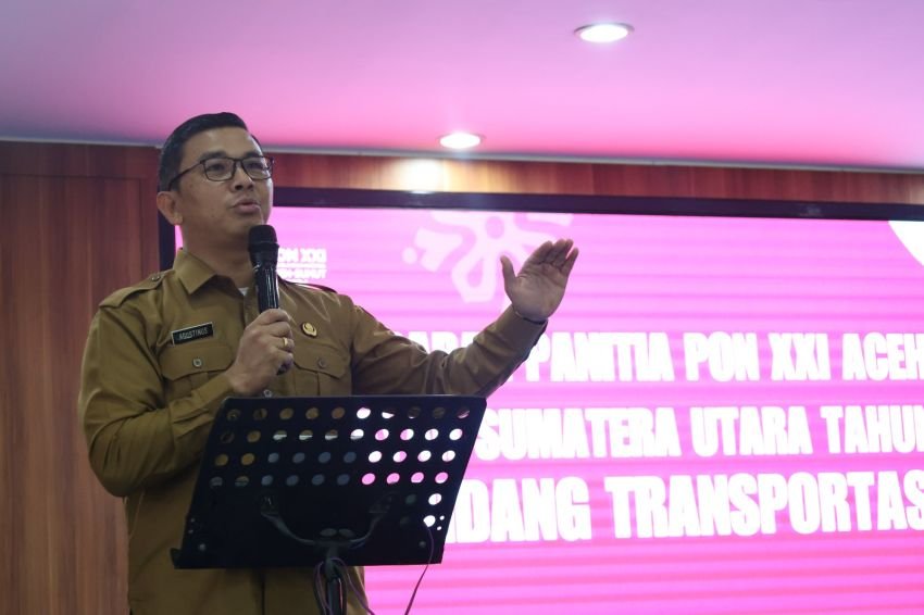 Sukses Selenggarakan Layanan Transportasi PON, Kadishub Sumut Bubarkan Tim Pelaksana Bidang Transportasi