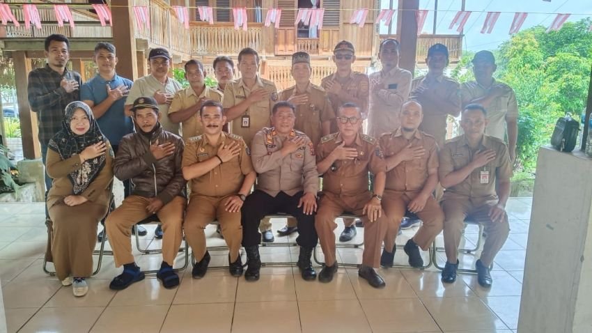 Jelang Pilkada Serentak, Kapolsek Labuhan Ruku Laksanakan Cooling System di Kecamatan Sei Balai Batu Bara