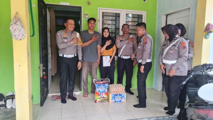 Peringati Hari Lalu Lintas Bhayangkara Ke-69, Polres Simalungun Anjangsana dengan Purnawirawan & Warakawuri