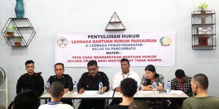 Lapas Pancur Batu Hadirkan Lembaga Bantuan Hukum Parsaoran Bersama Mahasiwa Hukum UNPRI