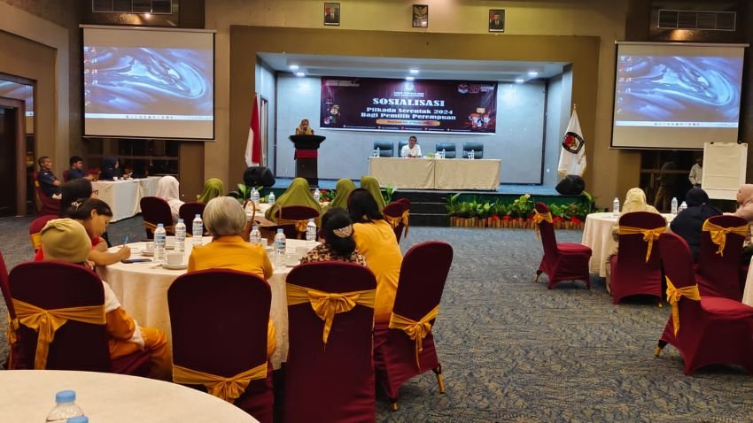 KPU Siantar Gelar Sosialisasi Pilkada Serentak 2024 Bagi Pemilih Perempuan