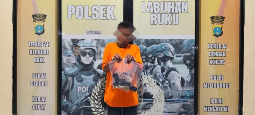 Pelaku Pencurian Bersenjata Berhasil Diciduk Polres Batu Bara di Rumah Makan Tanjung Tiram