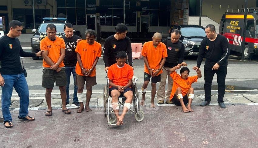 Polrestabes Medan Tembak Lima Bandit Jalanan, Jama Purba: Jangan Coba-coba, Kita Tindak Tegas!