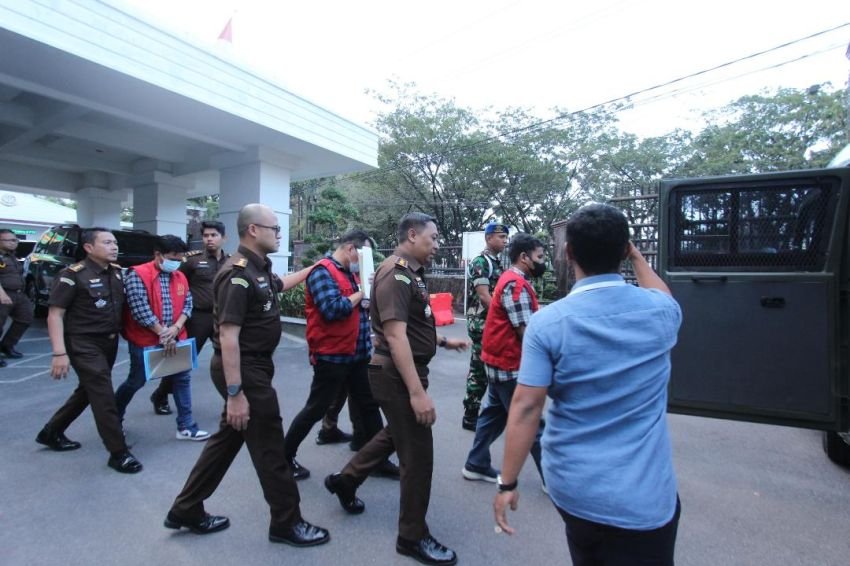 Kejatisu Tahan 3 Tersangka Korupsi Penataan Situs Benteng Putri Hijau