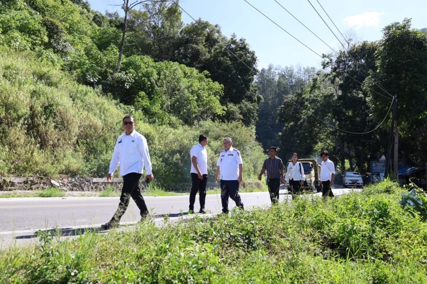 Tekan Lakalantas di Titik Rawan Jangga Dolok, Pemkab Toba Bersama Instansi Terkait Bahas Solusinya