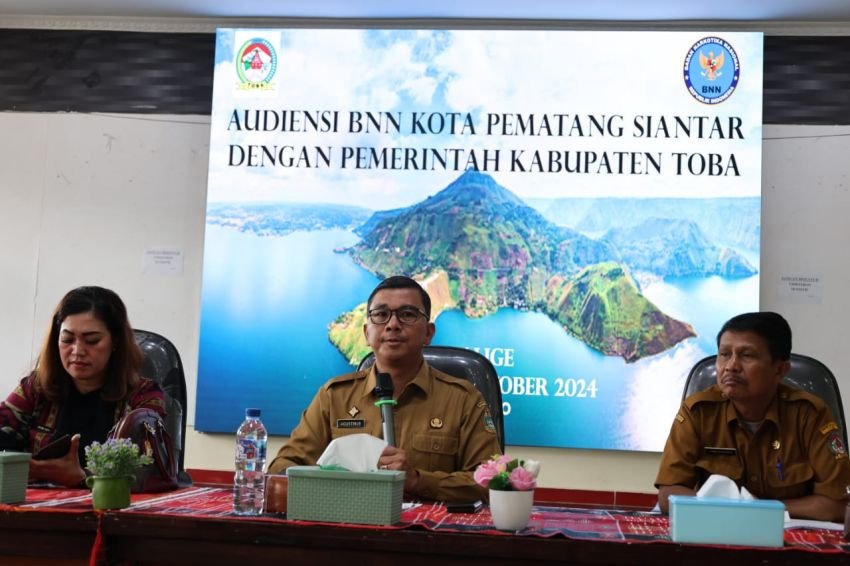 BNNK Siantar Lakukan Survei Indeks Kawasan Rawan Narkoba di Kab Toba, Pjs Bupati Toba: Bersama Lawan Narkoba