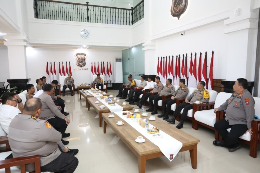 Coffe Morning Bersama PJU, Kapoldasu: Sikapi Program Pemerintahan  Baru Dengan Baik