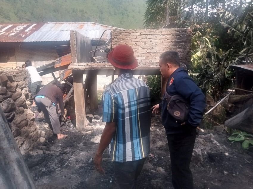 Satu Unit Rumah Terbakar di Sabulan, Satu Orang Meninggal Dunia