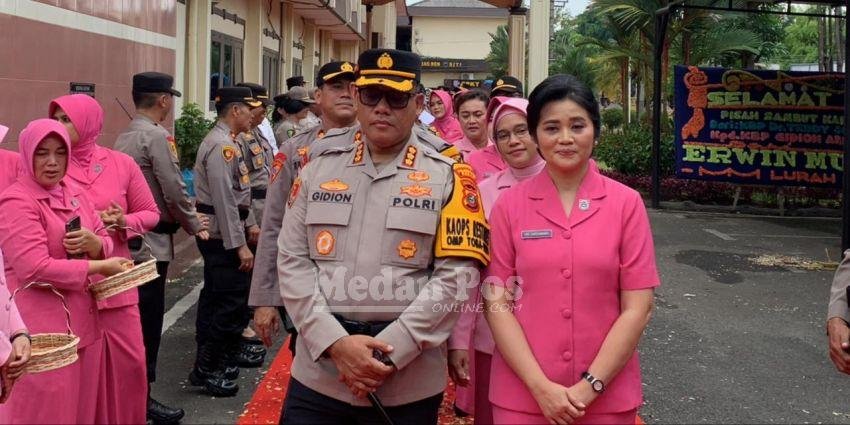 Kapolrestabes KBP Gidion Arif Berpengalaman Dinas di Sumut