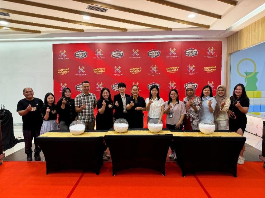 Mall Centre Point Gelar Penarikan Undian Program Shopping Vaganza Reborn Tahap I