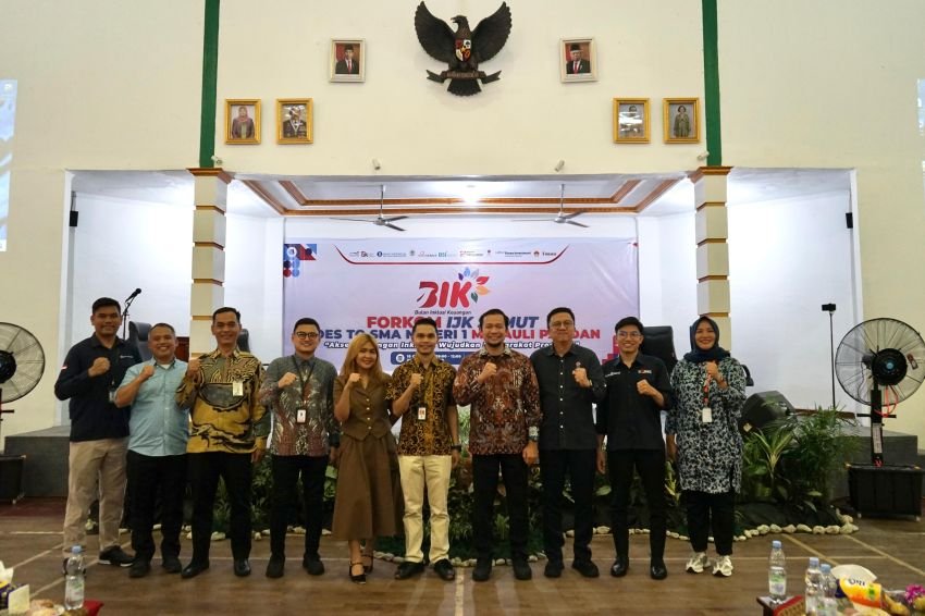 OJK dan Forkom IJK Sumut Edukasi Pelajar di Tapanuli Tengah