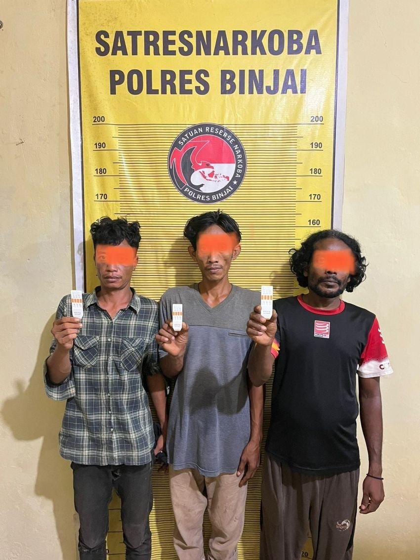 Sat Narkoba Polres Binjai Grebek Barak Narkoba Didua Lokasi
