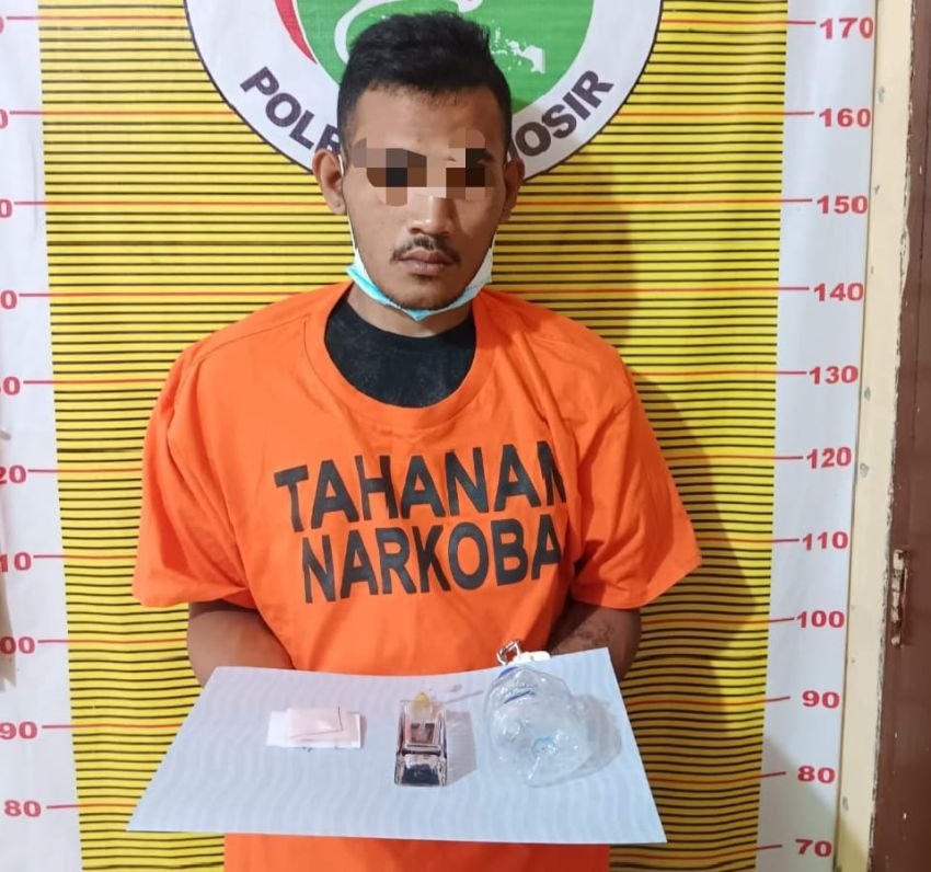 Miliki Narkotika Jenis Sabu, Buruh Harian Lepas Diciduk Sat Resnarkoba Polres Samosir