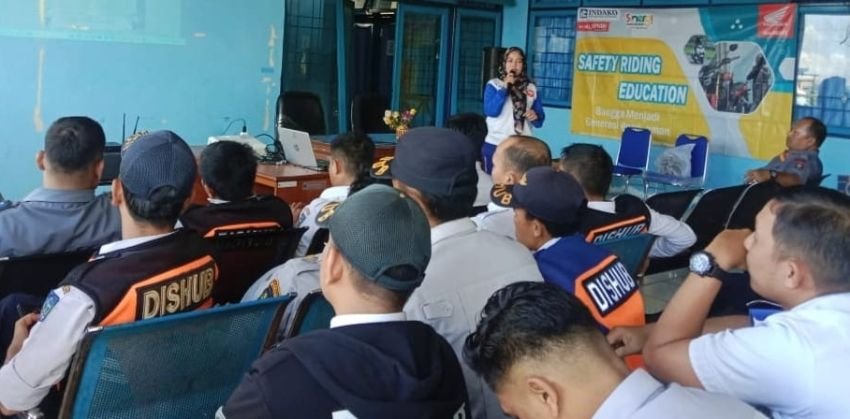 Perkuat Kolaborasi Cari Aman, Honda Edukasi Pegawai Dishub Kota Sibolga