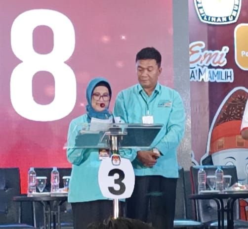 Debat Publik KPU Siantar, Paslon Nomor 3 Siap Menang
