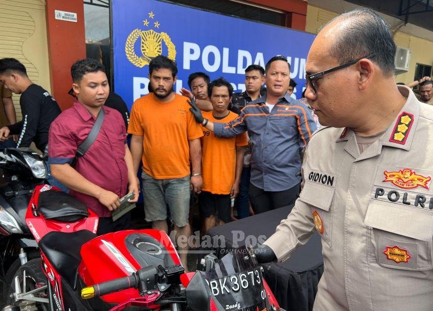 Kasus 3C Digas! Mesin Pelumpuh Resmob Polrestabes Medan Tembak 3 dari 9 Pelaku Curanmor