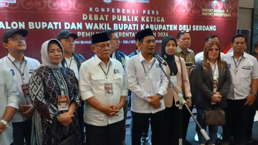Hasil Survei Pilkada Deli Serdang, Cabup/Cawabup Yusuf -Bayu Teratas 42,23 Persen