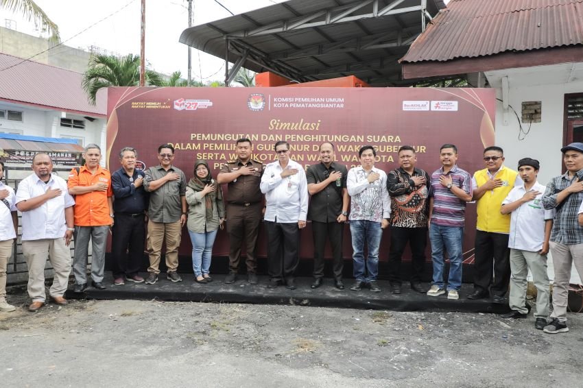 Ketua KPU Siantar: Simulasi Diharapkan Masyarakat Mengetahui Proses Pemungutan Suara di TPS