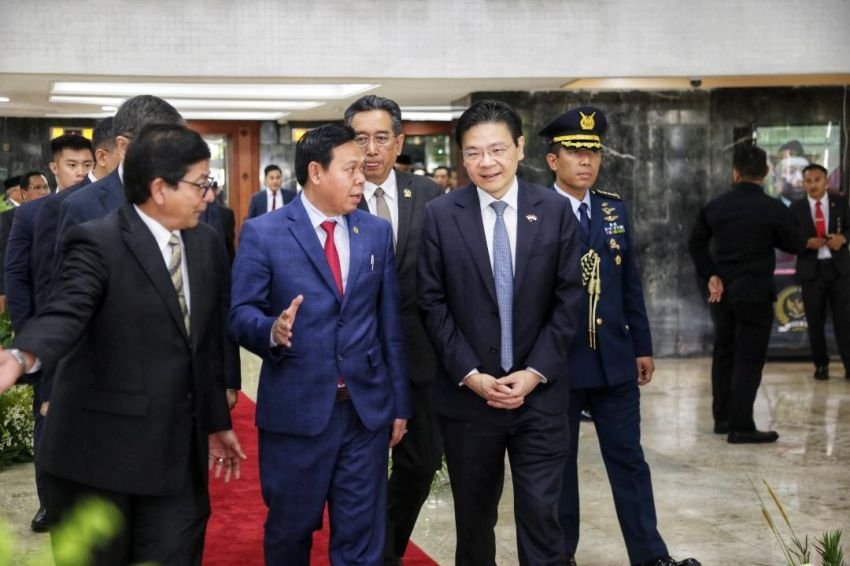 Ketua DPD RI dan PM Singapura Lawrence Wong Bicara Peningkatan Investasi Khususnya di Daerah