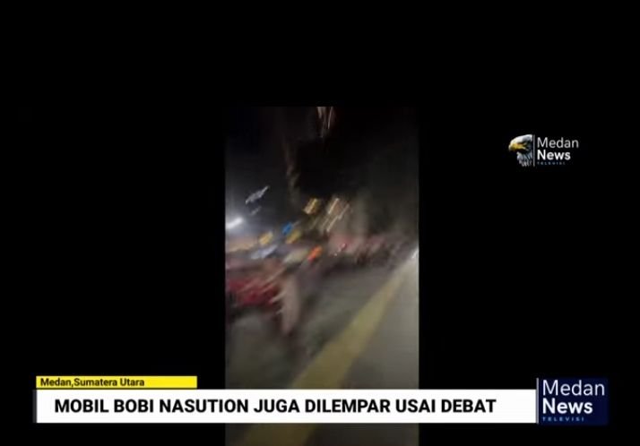 Polisi Kecolongan Paslon Gubsu-Wagubsu Dilempari Usai Debat, Polda Sumut: 489 Polisi Diturunkan