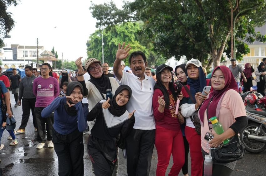 Membangun Semangat Kebersamaan dan Silaturahmi, Pemko Binjai Gelar Jalan Santai dan Coffee Morning