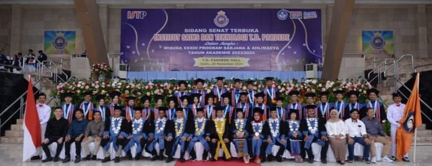 ISTP Medan Wisuda 100 Sarjana