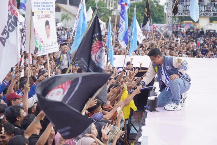 Kampanye Akbar Bobby-Surya Gelorakan Semangat Bersama Membangun Sumut