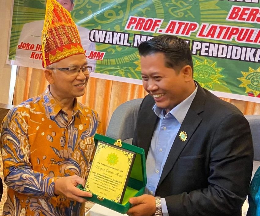 Tampung Aspirasi, Wamen Dikdasmen Prof Atip Latipul Hayat Gelar Sarasehan Pendidikan Nasional di Kota Medan