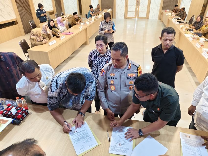 Kasus Anak Saling Lapor Berakhir Damai di Polres Padansidimpuan