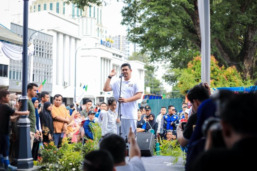 Bobby Nasution Luncurkan 60 Unit Bus Listrik BRT, Kota Medan Semakin Maju Dengan Transportasi Massalnya