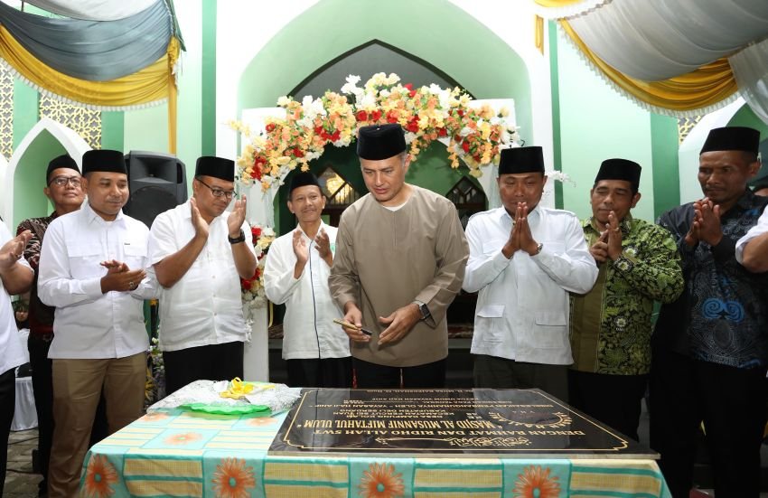 Resmikan Masjid ke - 48, Ijeck: Doakan Saya agar Niat Hati Tak Berubah Untuk Menebar Manfaat dan Amal Jariyah&nbsp;